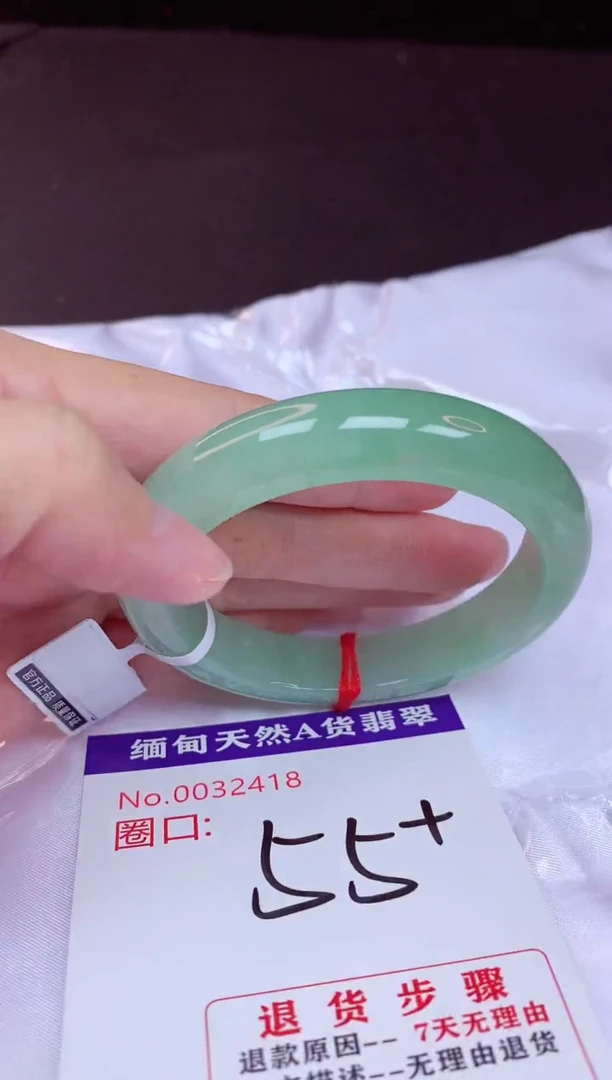 未镶嵌手镯翡翠55