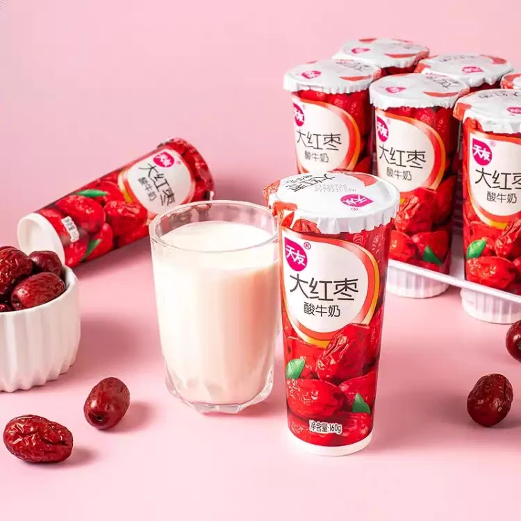 天友大红枣酸奶160g