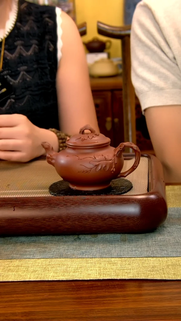 茶壶紫砂徐记福康 原矿紫砂 14