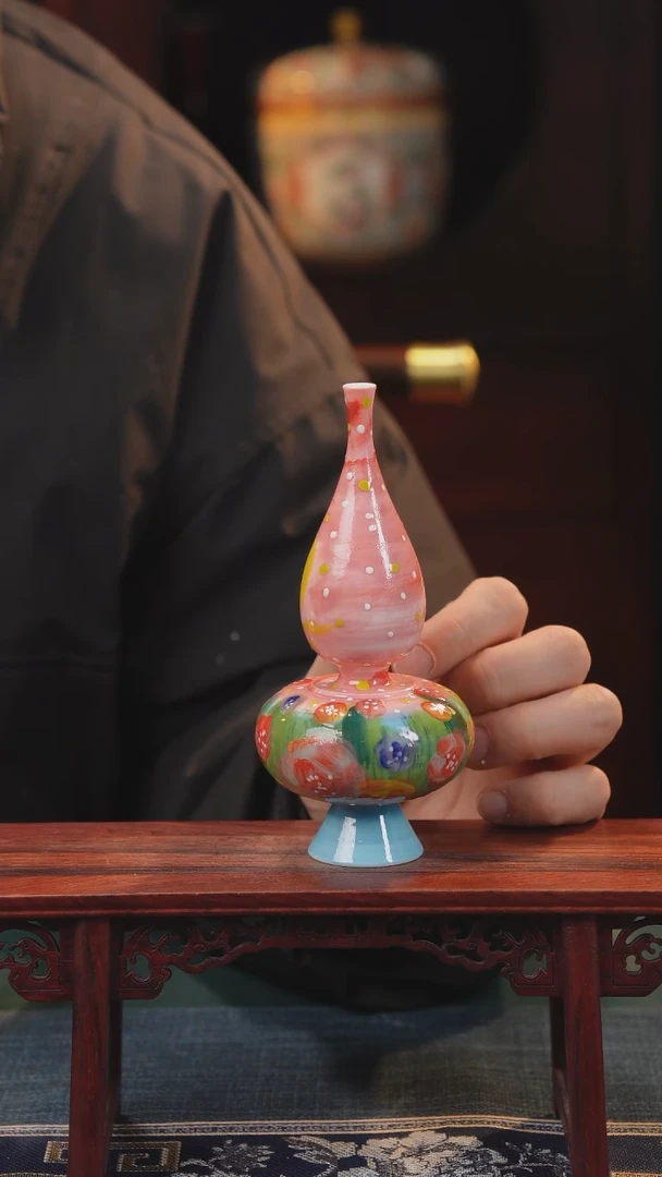 【闪购商品】摆件纯手工手绘原创瓷器