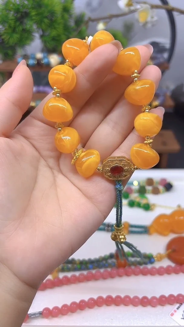 手链蜜蜡未镶嵌S721