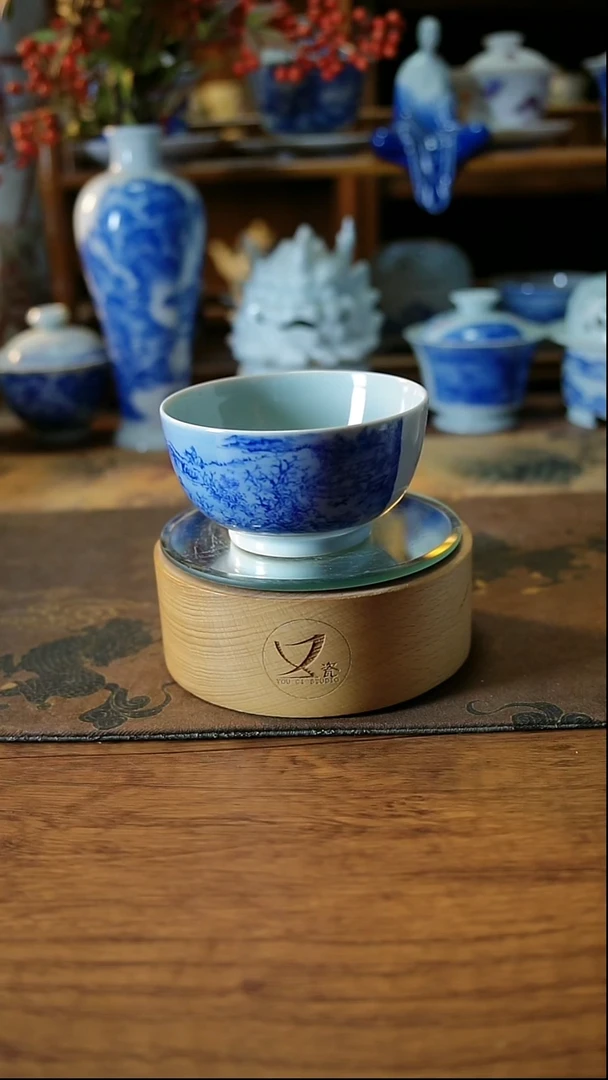 55景德镇手工手绘茶具