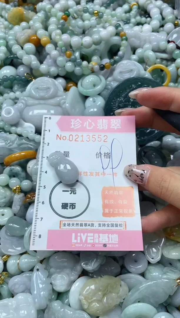 翡翠未镶嵌颈饰闪购0213552