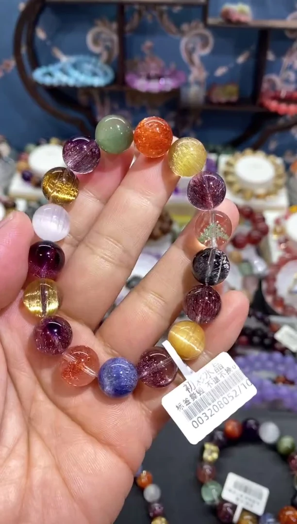 【闪购商品】水晶手串未镶嵌多宝11+