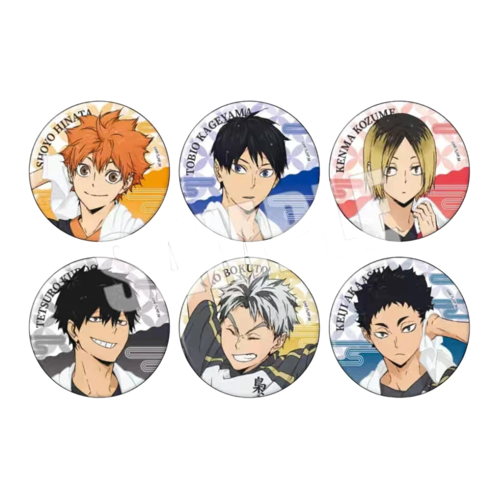 排球少年 极乐汤吧唧 三分之一 五分之一 转盘 日谷盲盒代拆