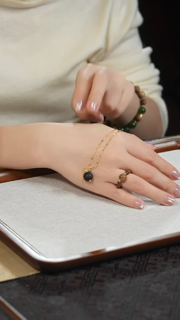 降真香吊坠黄油麻丝降真香项链