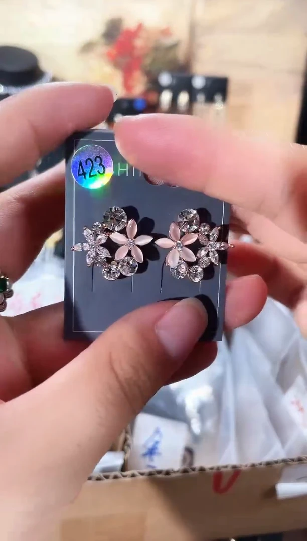 合金925银锆石萱423