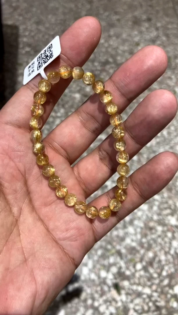 【闪购商品】水晶568-未镶嵌A020钛金6.5mm