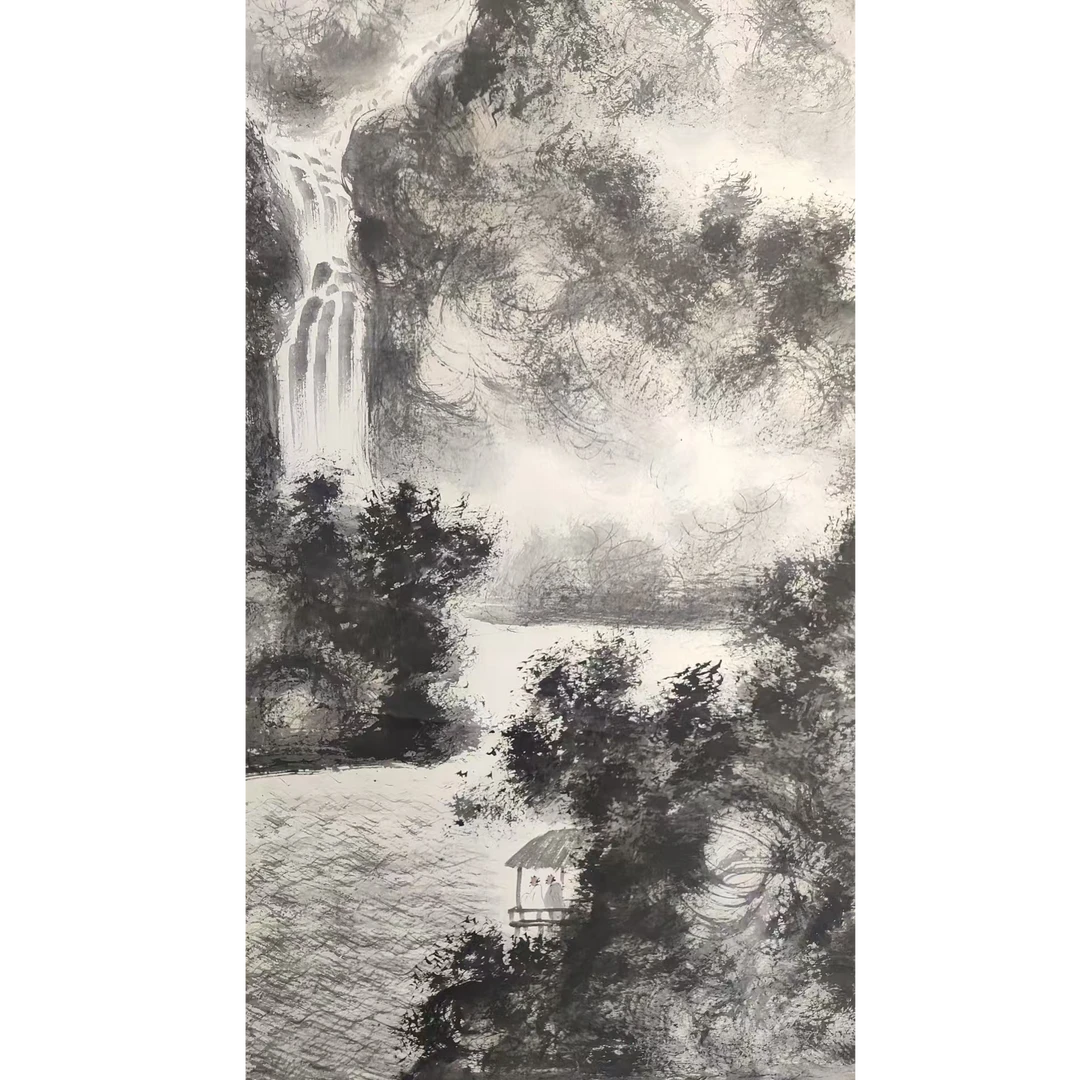 傅       山水立轴138/67