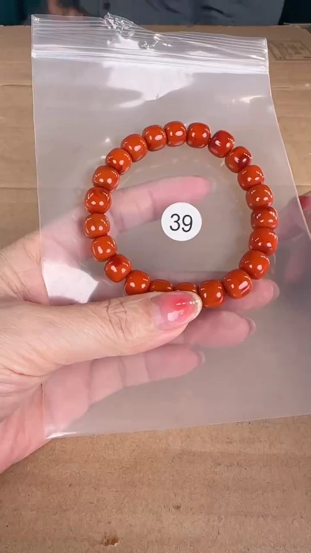 【闪购商品】南红玛瑙手串未镶嵌原矿无优化无裂9.5+