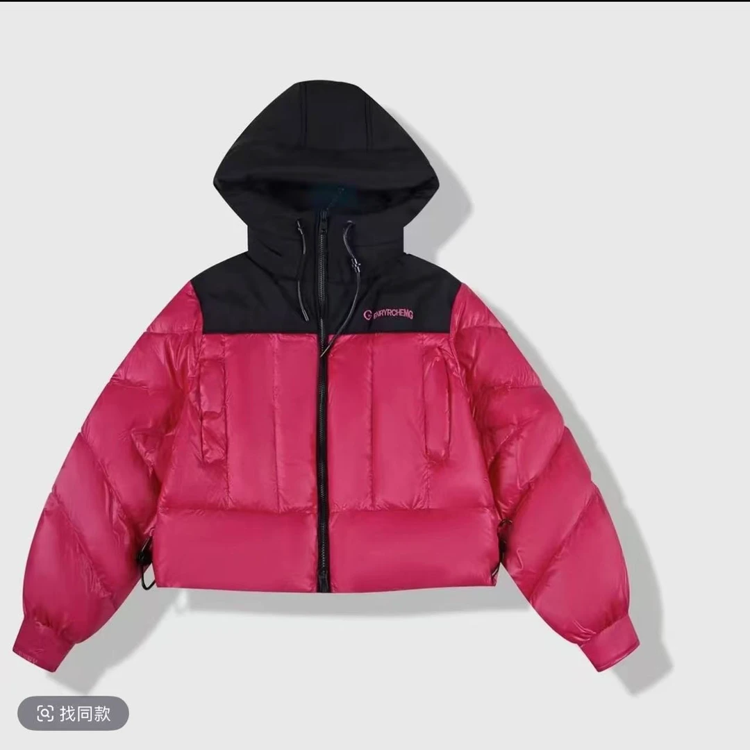 【90白鸭绒】2521冬季新款时尚肯豆风短款休闲羽绒服666款