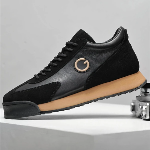 路易弗狄男鞋季高帮鞋软底耐磨运动休闲鞋男士低帮软底休闲鞋