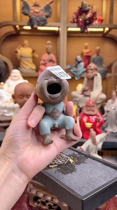 紫砂茶宠器闵茶宠摆件