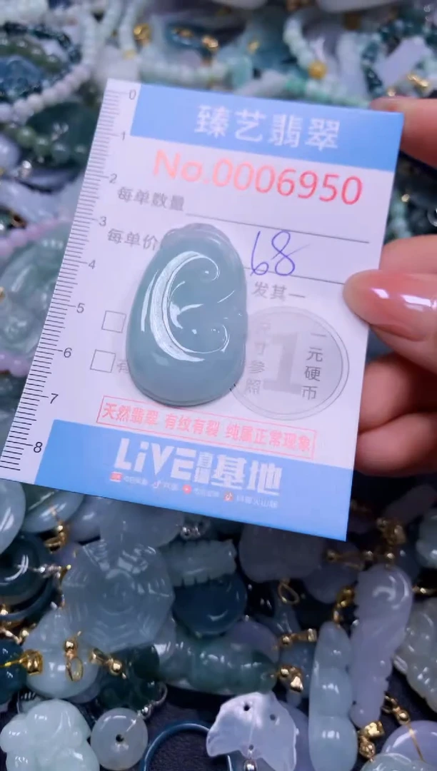 颈饰未镶嵌翡翠6950