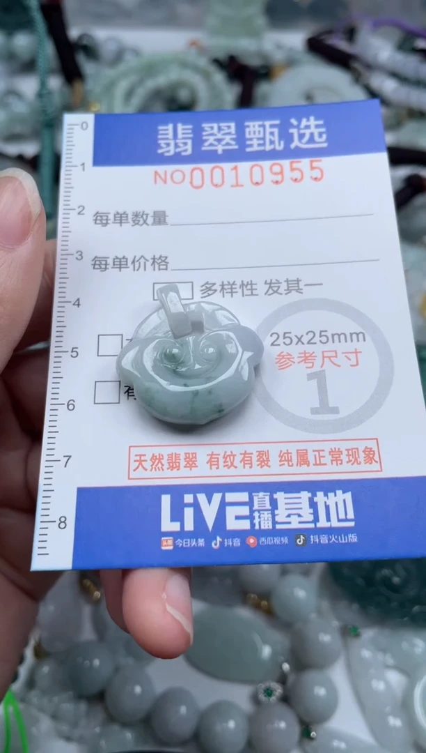 颈饰未镶嵌翡翠10955