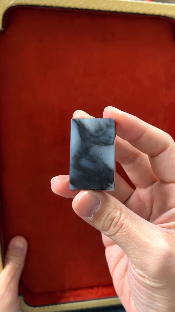 未镶嵌和田玉挂件新疆青花老熟无事牌