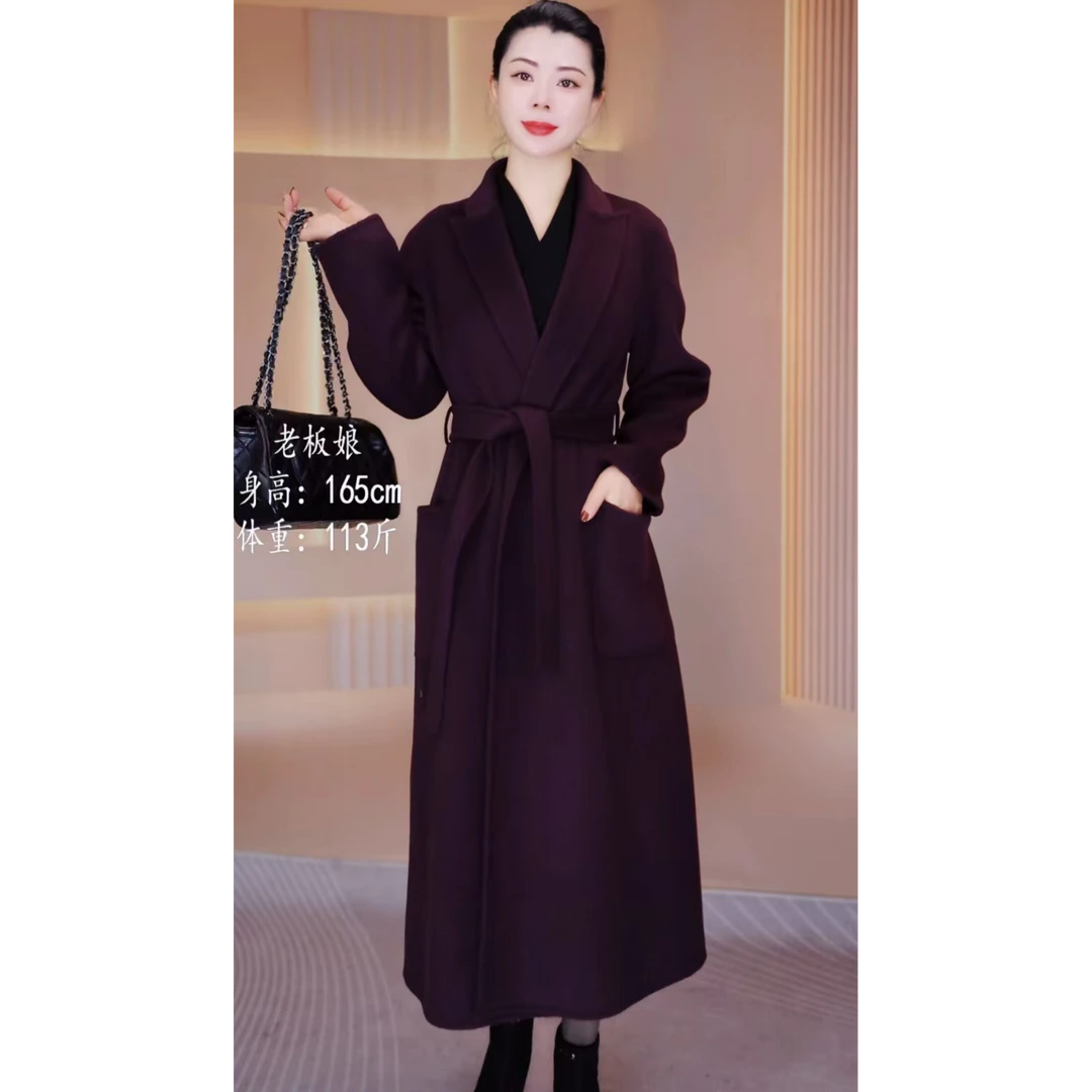 女士大衣 冬季新款女款大衣 时尚气质大衣2518