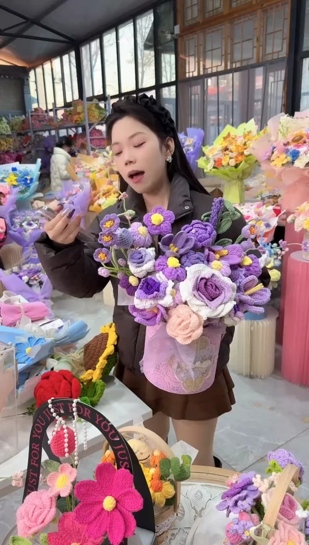 非遗手工花束，孤品清仓！！