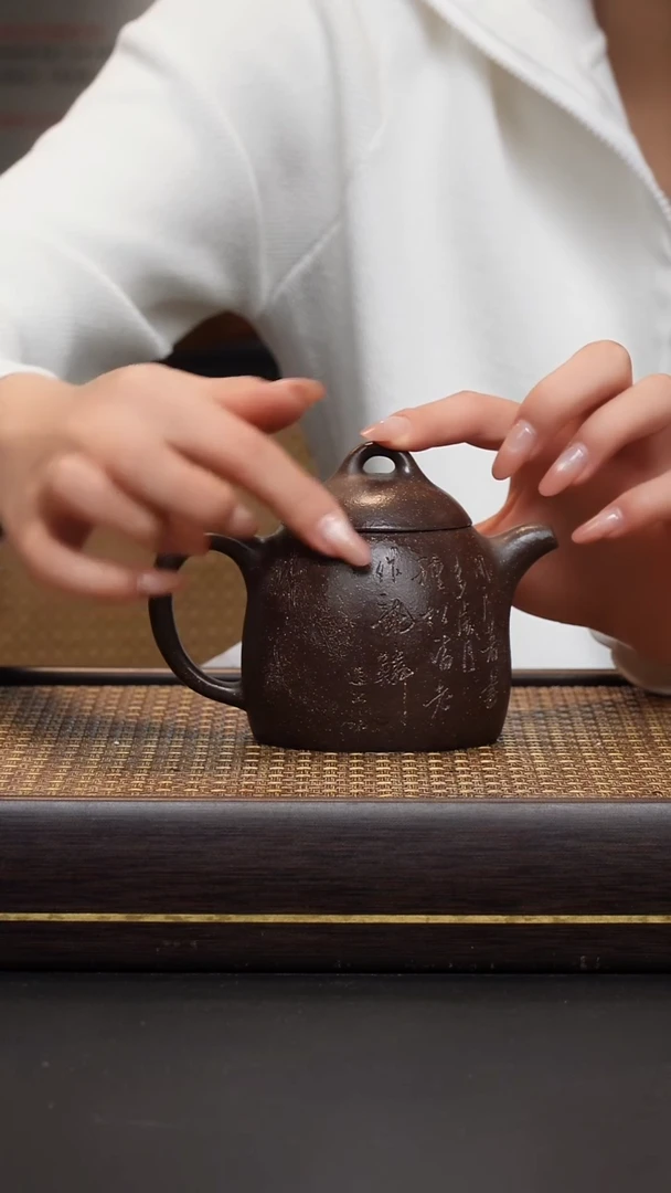 茶壶紫砂紫砂 冻梨砂 秦权