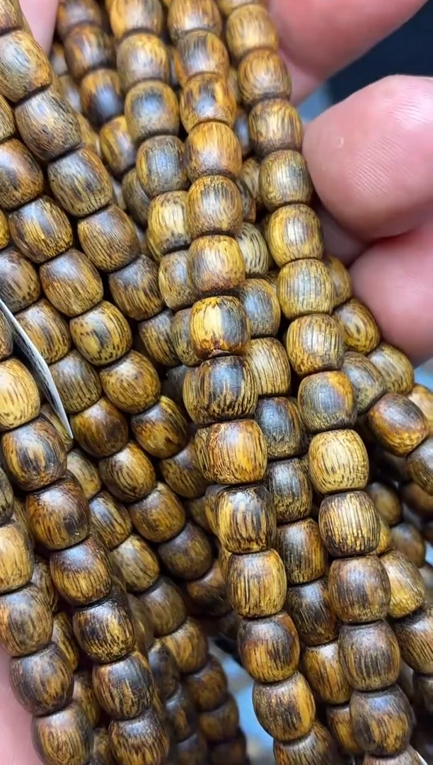 沉香手串 海南红金猊老型长串0.7+多样性发其一24