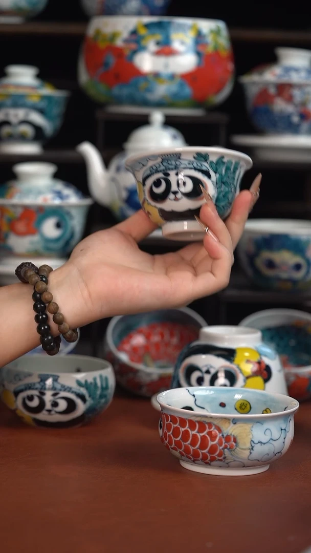 昨明陶瓷   福在眼前