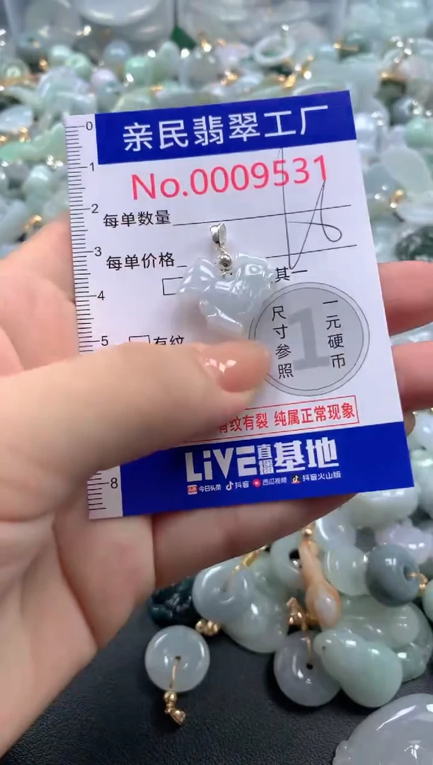 颈饰未镶嵌翡翠9531