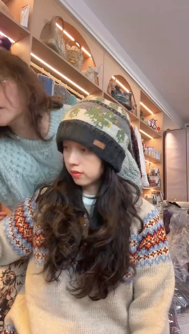 羊毛美利奴灰绿色像素仙人掌