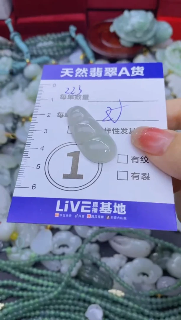 颈饰未镶嵌翡翠天然翡翠A货批量多样性发一件