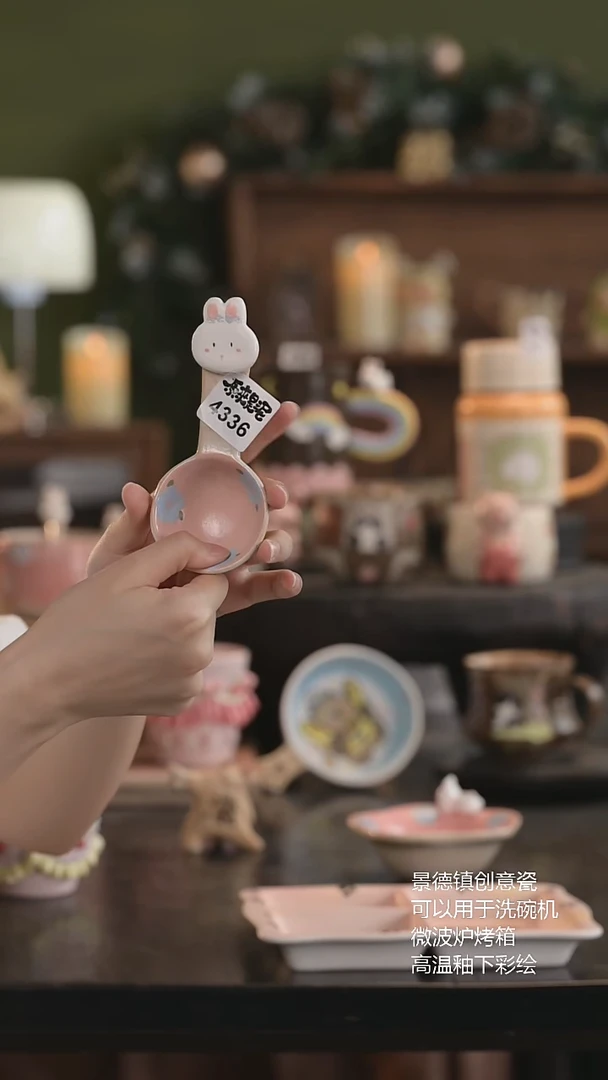 瓷片景德镇原创手作4336