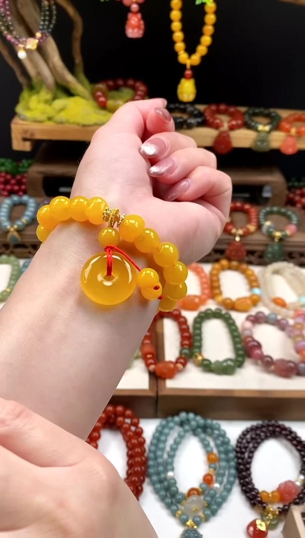 未镶嵌玛瑙手饰平安扣