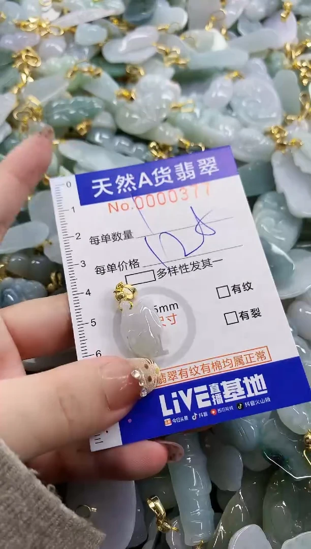 颈饰未镶嵌翡翠天然A货翡翠