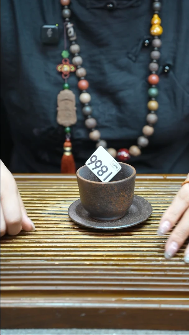 万古烧粗陶手工茶具