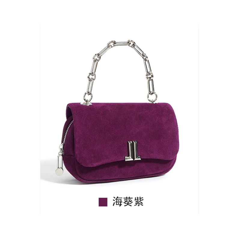 【YI CHEN】ZG-9687A-海葵紫-高定轻奢时尚百搭潮流女神包包