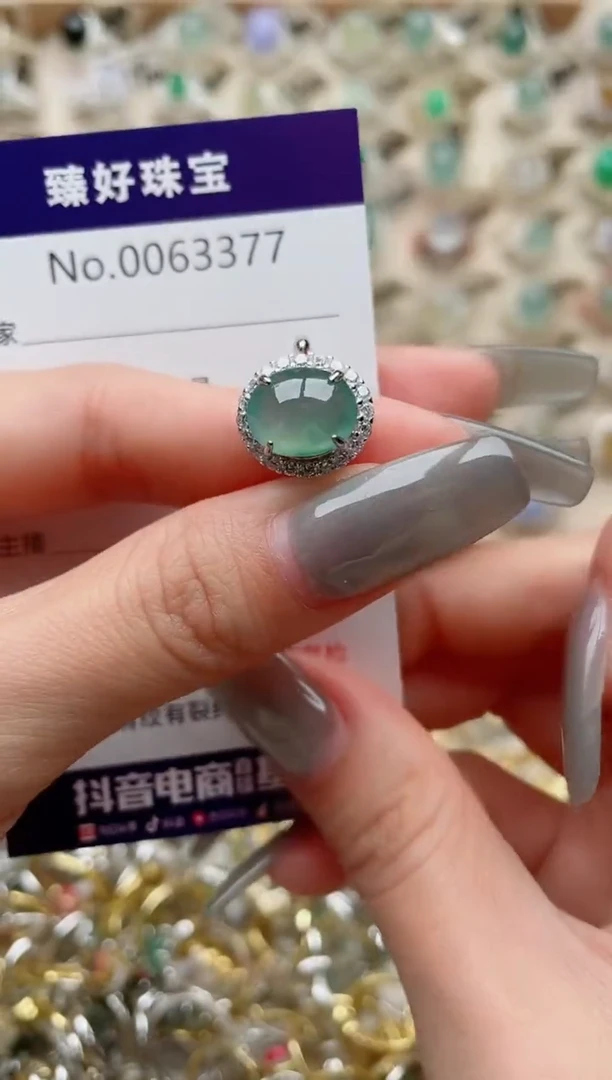 【闪购商品】翡翠戒指银S925镶嵌..........