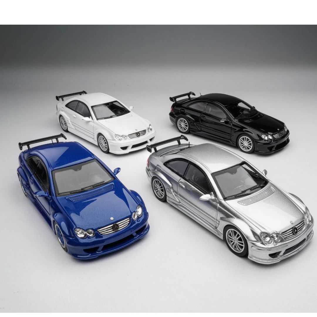 【现货】FINE MODEL 1:64 奔驰CLK DTM AMG 合金汽车模型