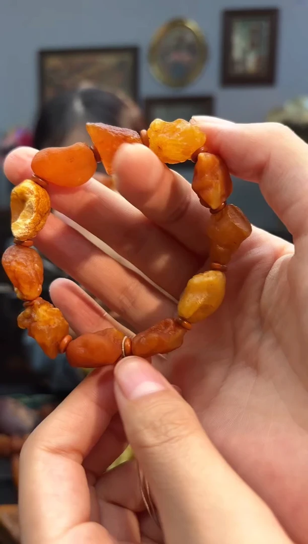 手串琥珀未镶嵌手串