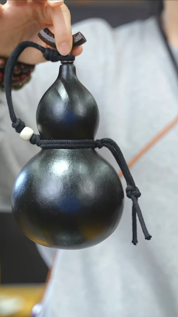 【闪购商品】XN202大漆酒葫芦不包手串及旋转底座