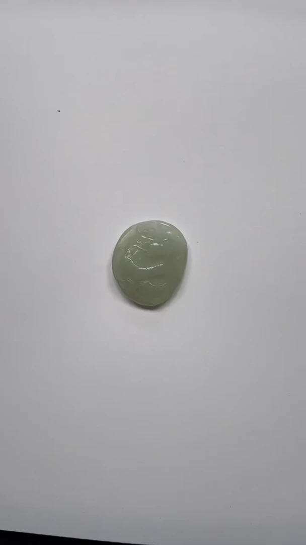 和田玉未镶嵌吊坠(不含链)210龙