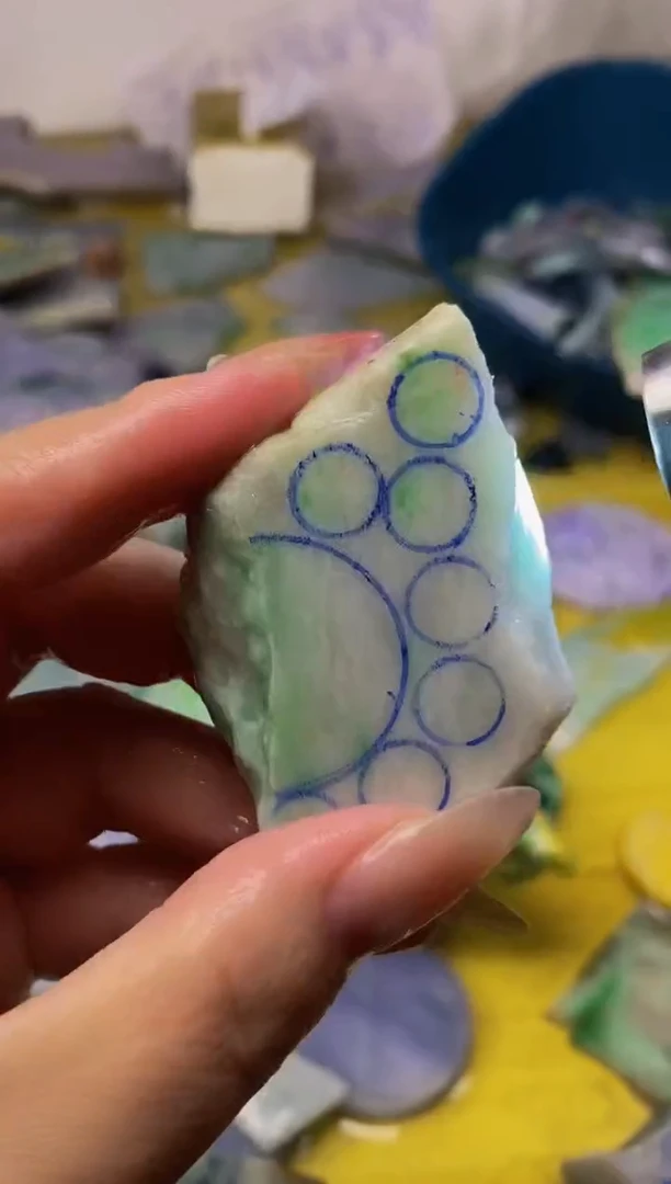 散珠翡翠天然缅甸翡翠A货790