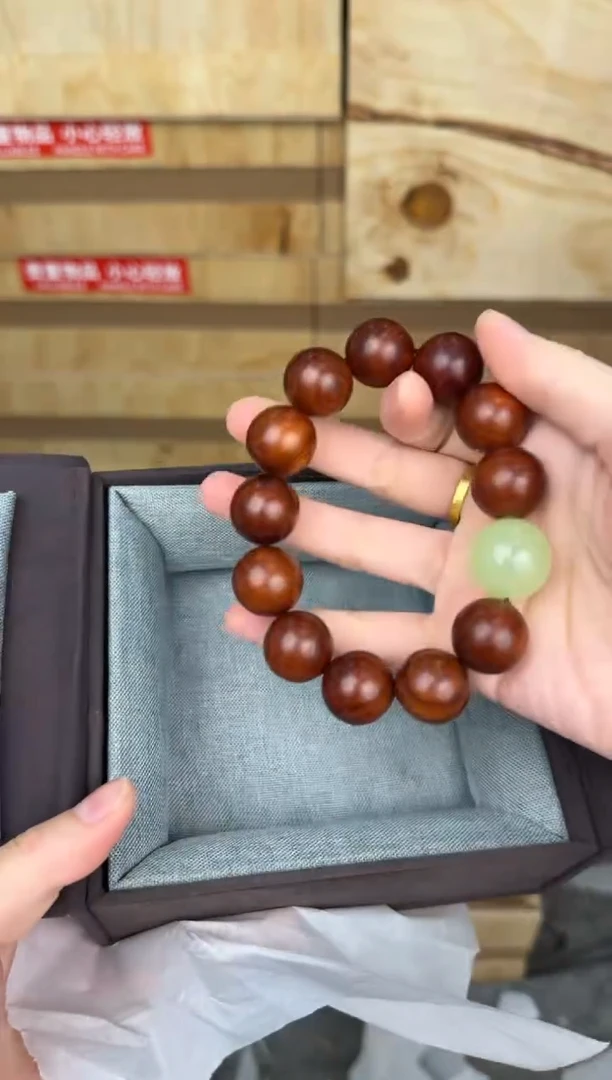 品茗文玩阁血檀夜明珠链接@@sp060