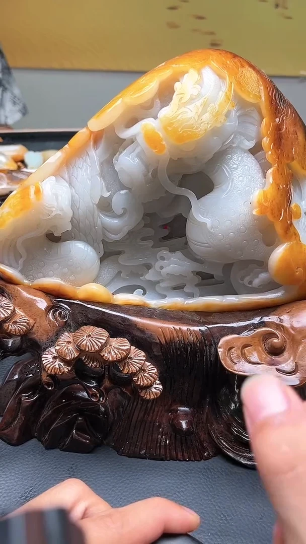 和田玉未镶嵌挂件YL-TT-7.3-25