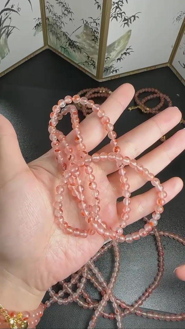 【闪购商品】南红玛瑙颈饰未镶嵌WY0114101卡5+多样性发一