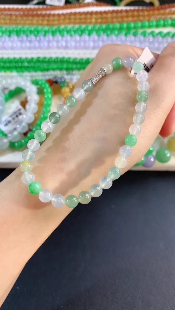未镶嵌手串翡翠81|