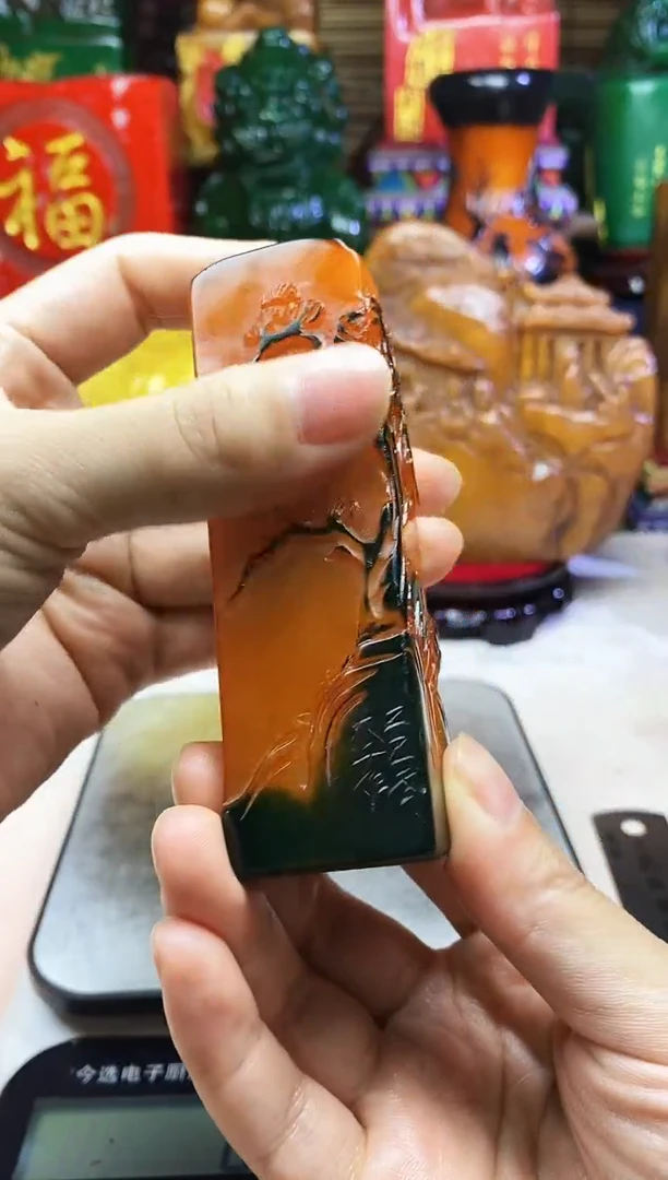 寿山石印石纯天然篆刻石料