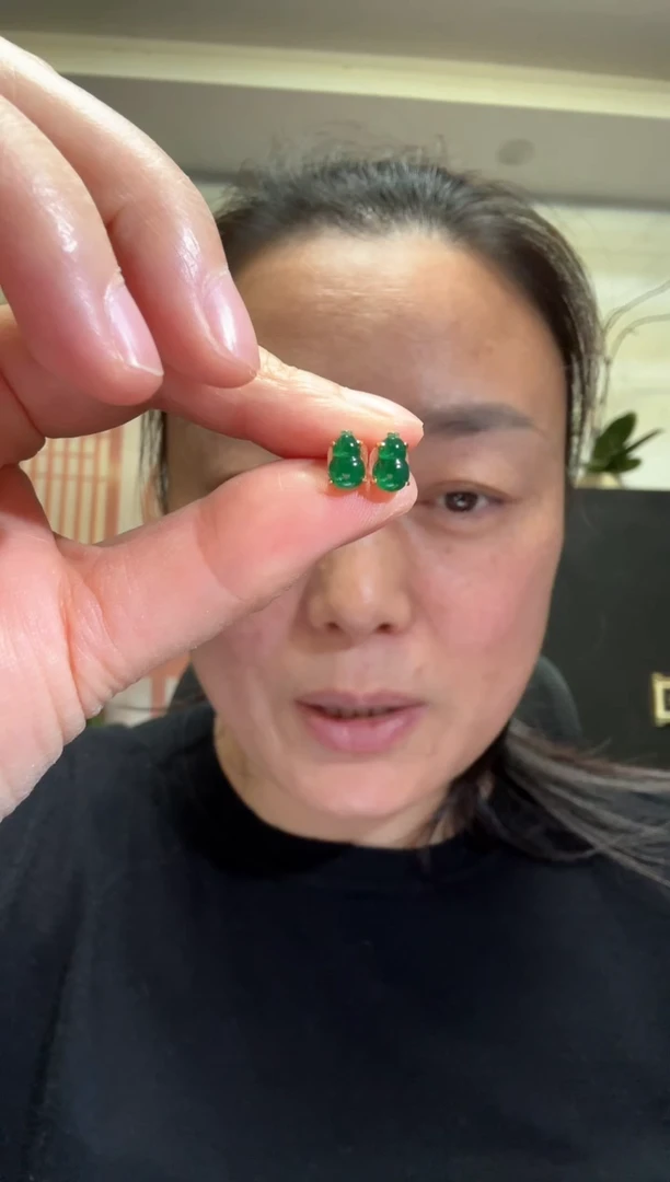 颈饰银S925镶嵌翡翠00005406