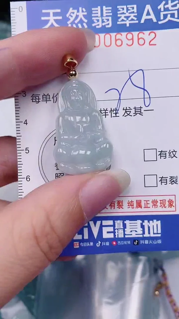 翡翠未镶嵌颈饰00006962