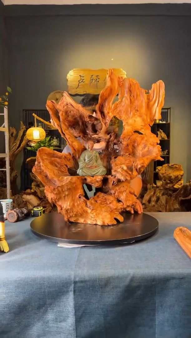 木卢师傅根艺作品（不包含人物摆件）