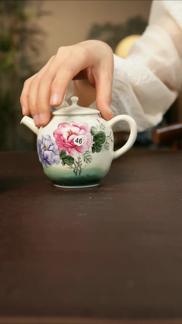 景德镇陶瓷杯碗柴烧多人