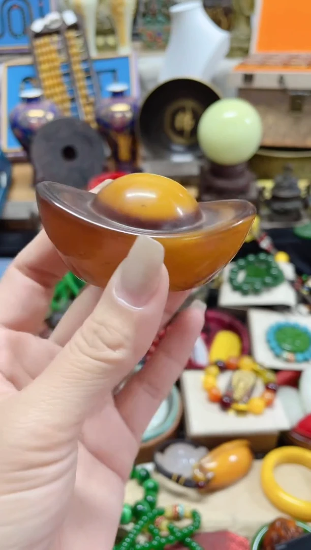 【闪购商品】蜜蜡裸石未镶嵌主播推荐主播推荐