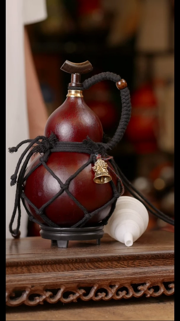 23号精品天然大漆酒葫芦一物一拍~